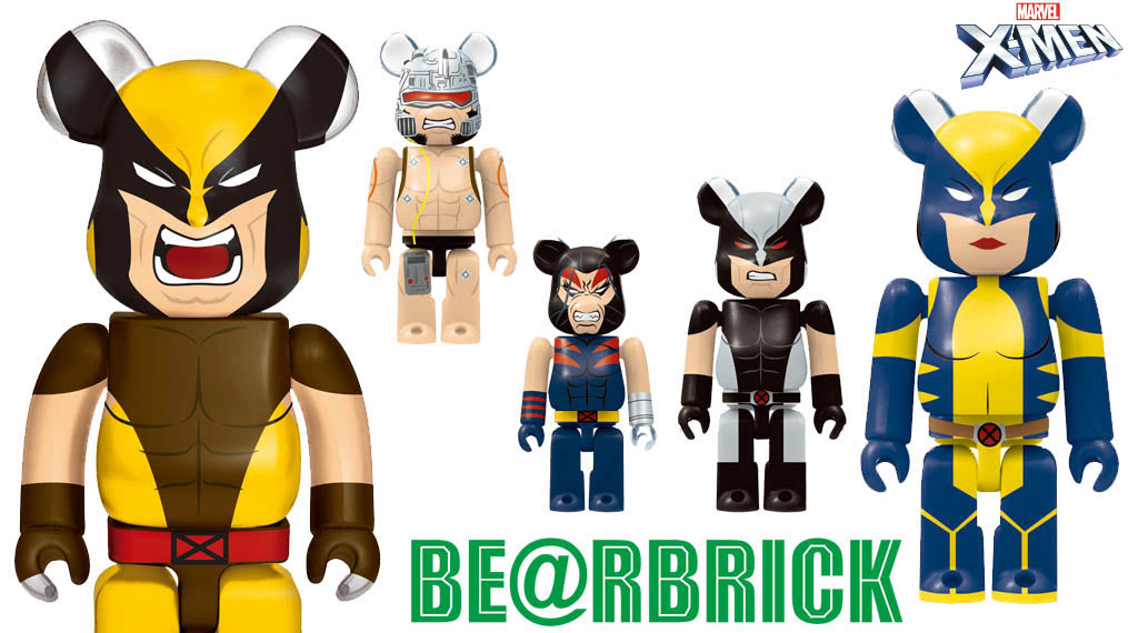 X-MENがベアブリックHappyくじで大集結！ ウルヴァリン多め