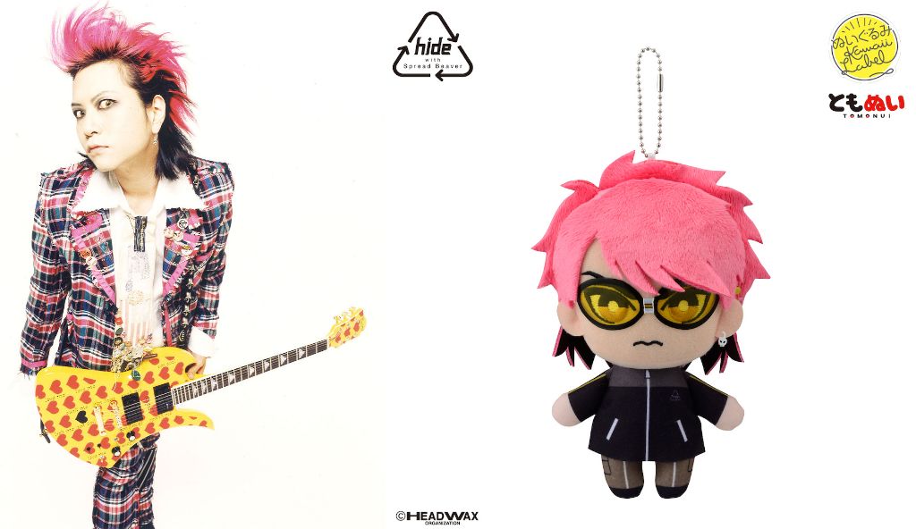 伝説のロックアーティスト「hide」愛用ギターのアクリルコレクション