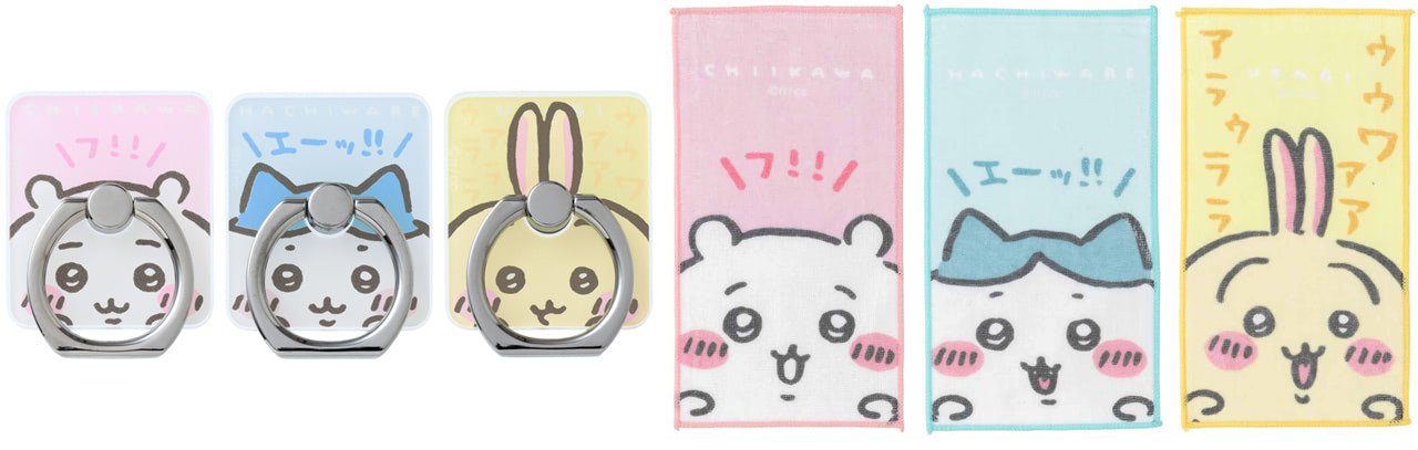 ちいかわらんど原宿・大阪梅田店1周年！ステッカーがもらえる