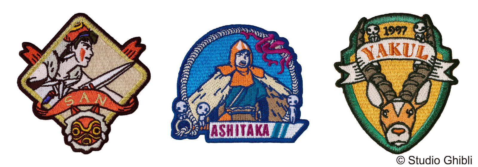 もののけ姫』公開25周年 トートバッグやワッペンステッカーなど