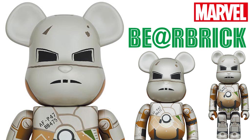 実写版『アイアンマン』最初のスーツがベアブリックになって登場