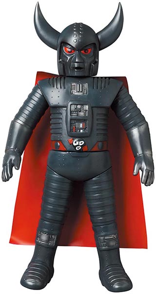 仮面ライダーX』のキングダークがジャンボなレトロソフビに