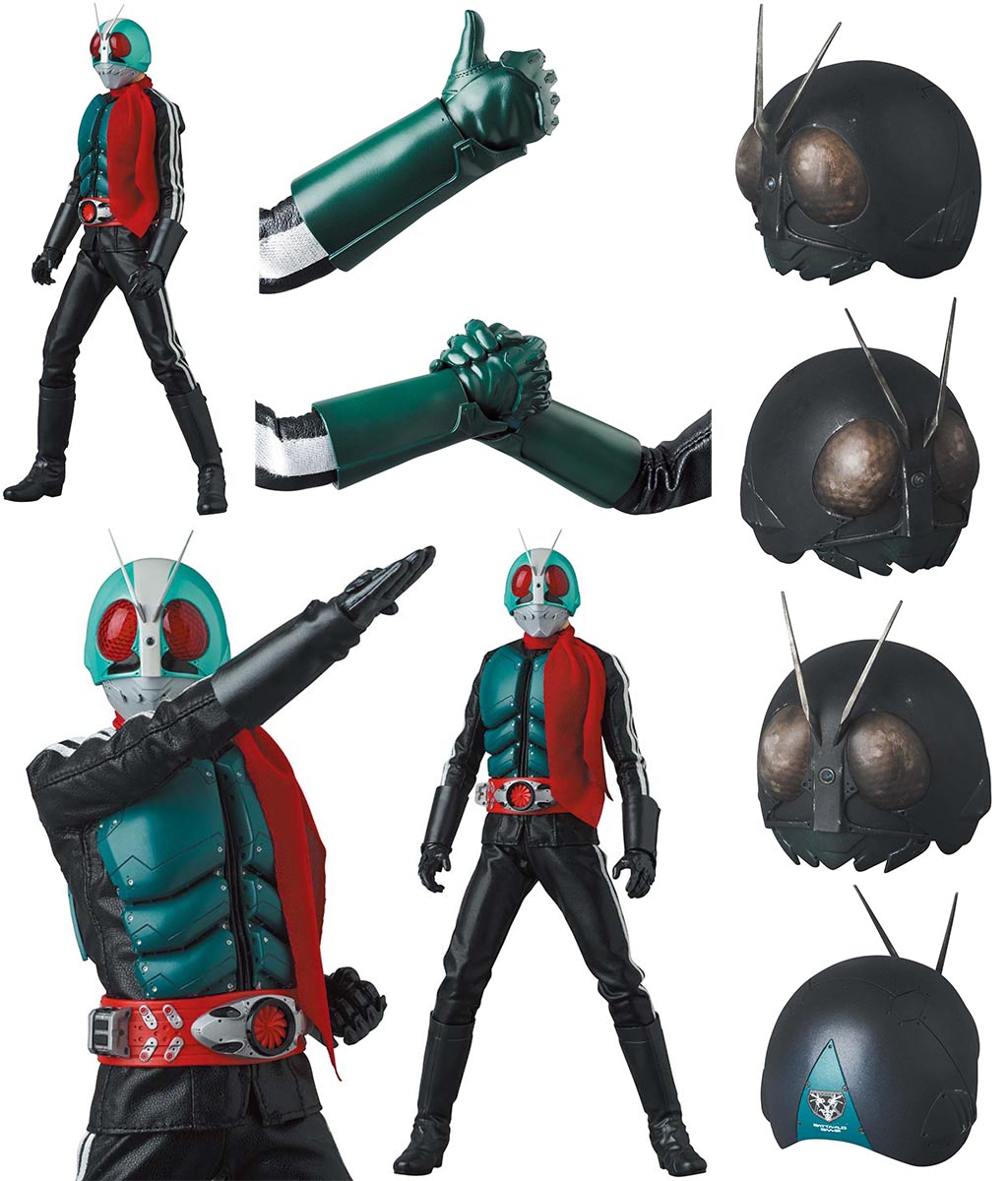 シン・仮面ライダー』仮面ライダー第2＋1号が1／6可動フィギュアに