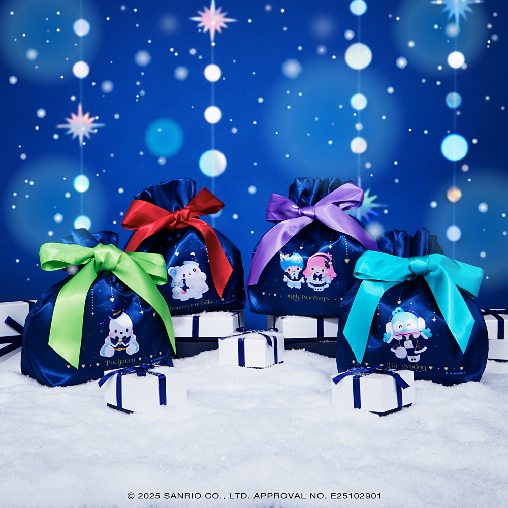 サンリオキャラクターズ】ホリデーコレクションがテーマのHappyくじが