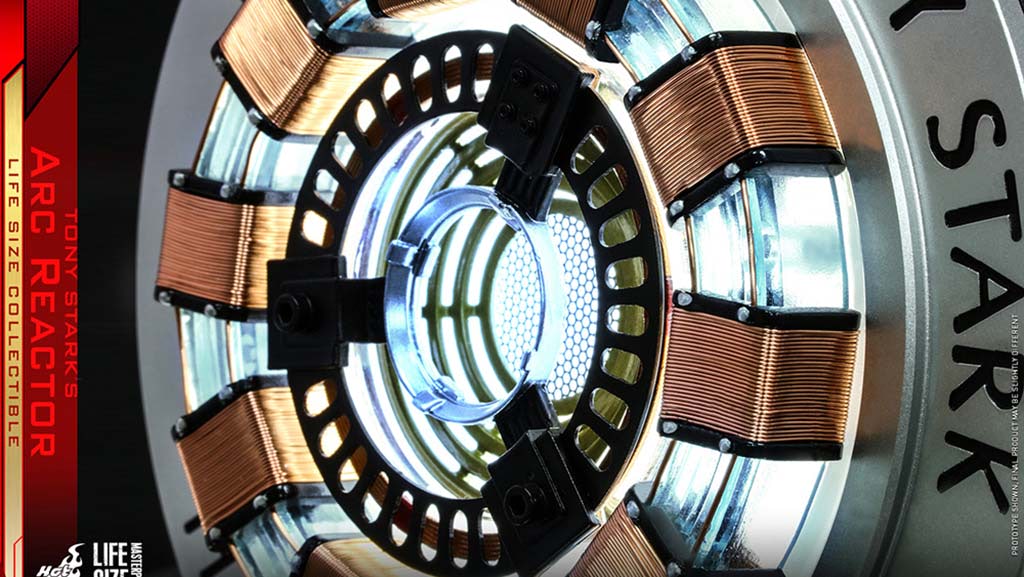 トニー・スタークのハートが感じられる！実物大アーク・リアクター