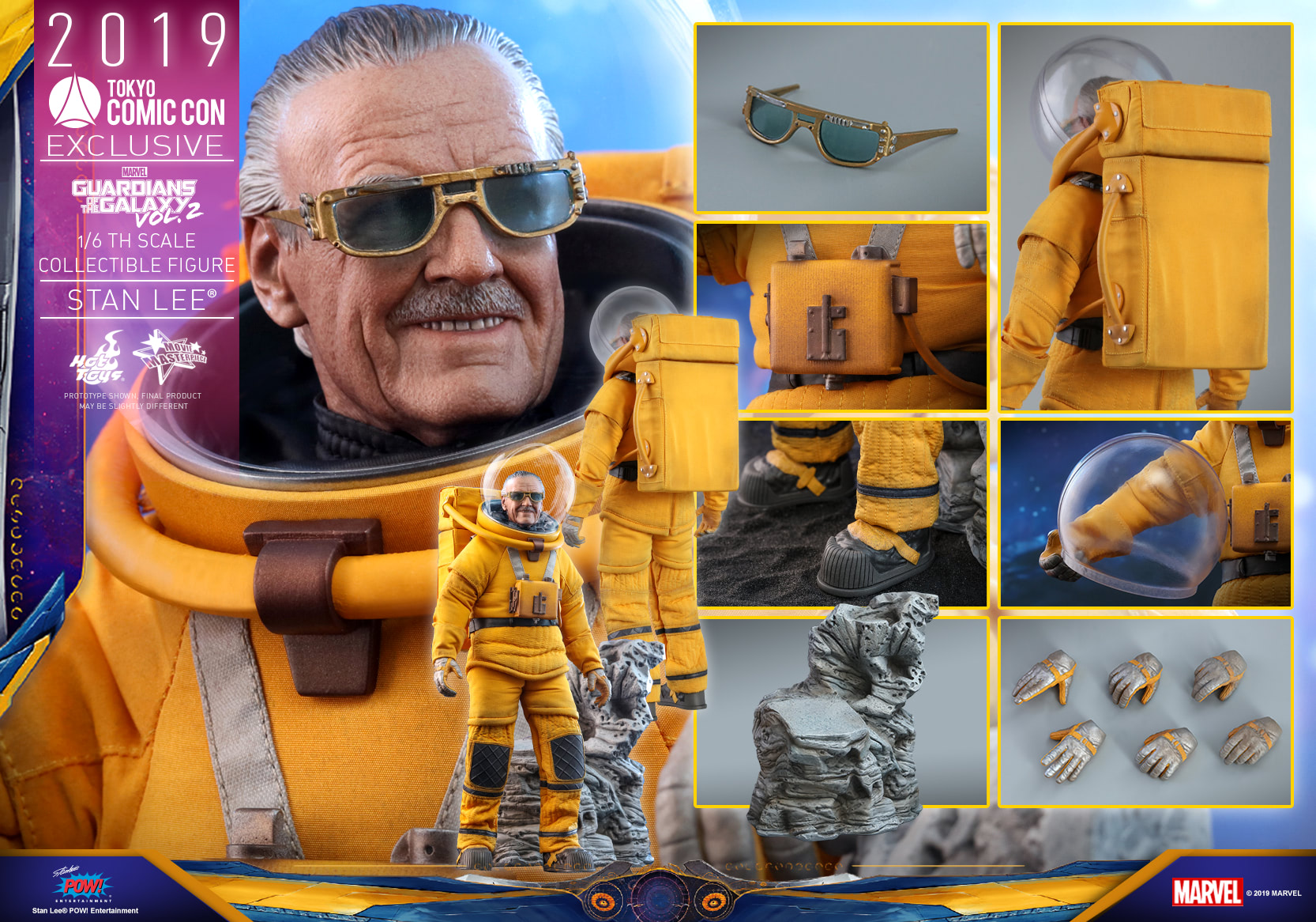 スタン・リーが宇宙服Ver.フィギュアで東京コミコンに帰還！今回だけの