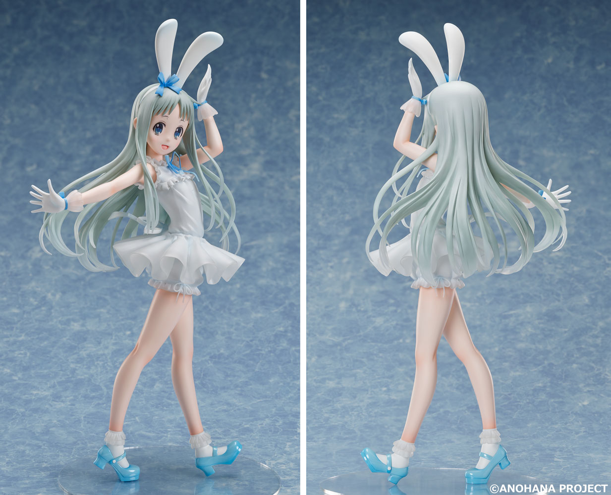 あの花』のヒロイン「めんま」がキュートなうさみみ衣装で立体化