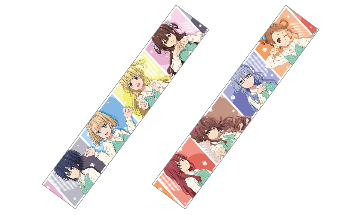 22/7』よりマフラータオル＆B2タペストリー新登場！ | アニメージュ
