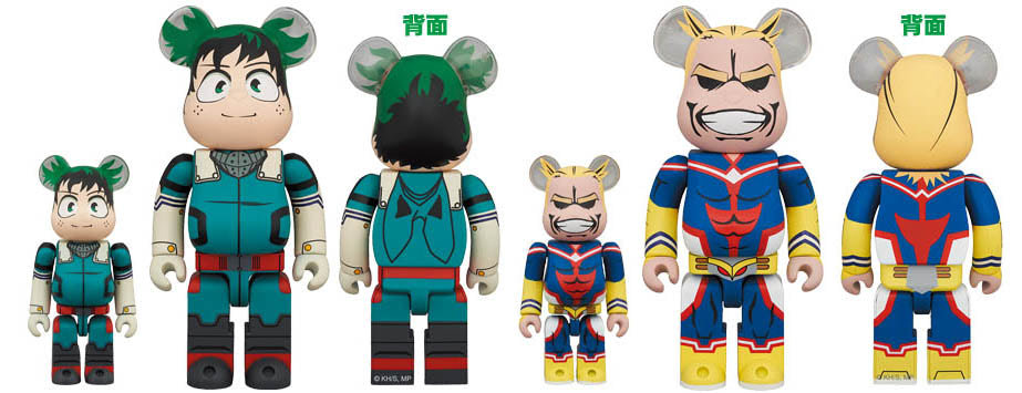 ベアブリックの私が来た！ デクも同時発売、1/6計画限定