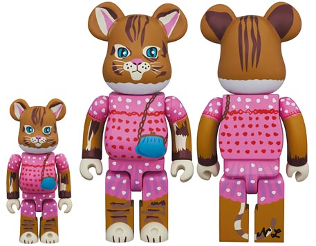 招き猫ペコちゃんのベアブリックに蛍光ピンク登場！ | アニメージュ