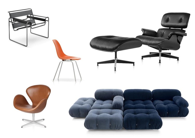 Styling Interiors with Design Icons: Eames, Breuer, Jacobsen