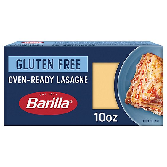 Barilla Gluten Free Oven Ready Lasagne Pasta - 10 Oz - haggen