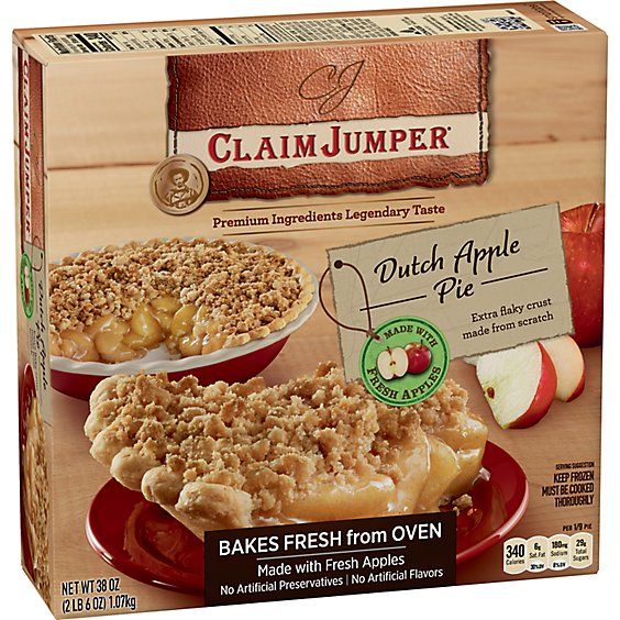 Claim Jumper Dutch Apple Pie - 38 Oz - pavilions