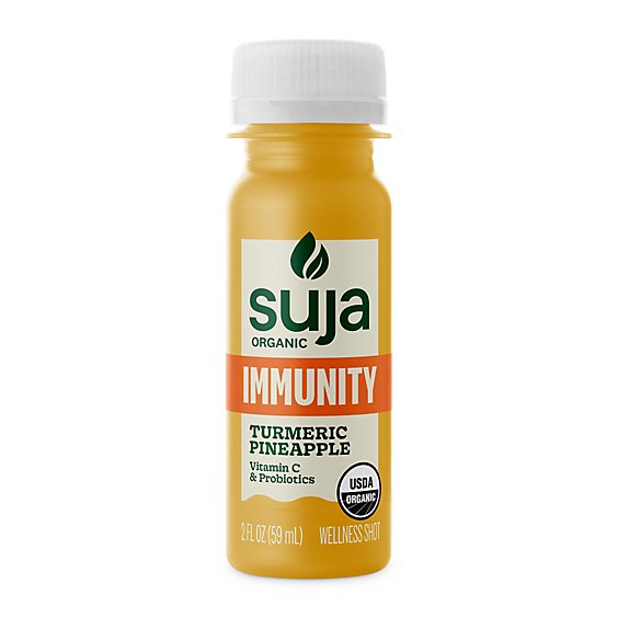 Suja Organic Immunity Turmeric Pineapple Wellness Shot - 2 Fl. Oz
