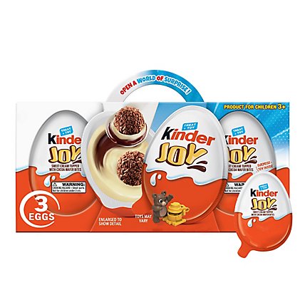 Kinder Joy Egg Treat + Toy Sweet Creams & Chocolatey Wafers