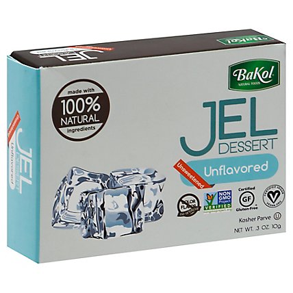 Bakol Jel Dessert Unsweetened Unflavored - 3 Oz - jewelosco