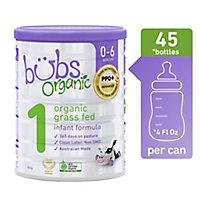 Bubs Australian Organic Infant Formula Stage 1 Grass Fed Milk