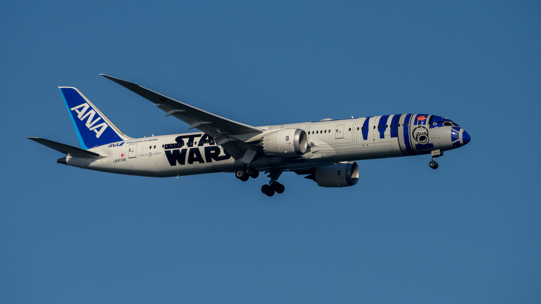 セール中！STAR WARS ANA R2-D2 JET 787-9 1/400 ANA Unveils World's