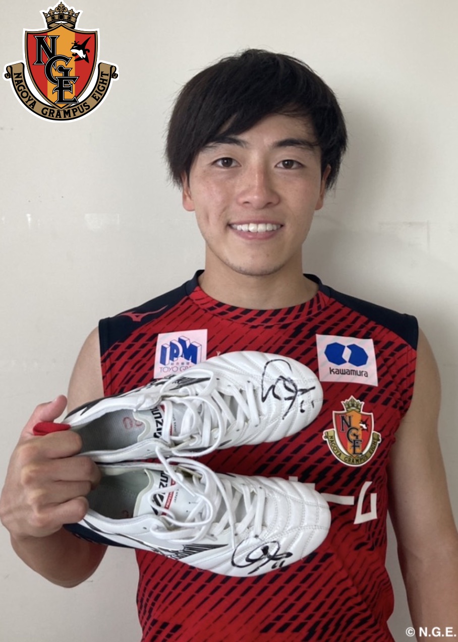 EPOCH 2019 名古屋グランパス 直筆サインカード ルーキー 相馬勇紀