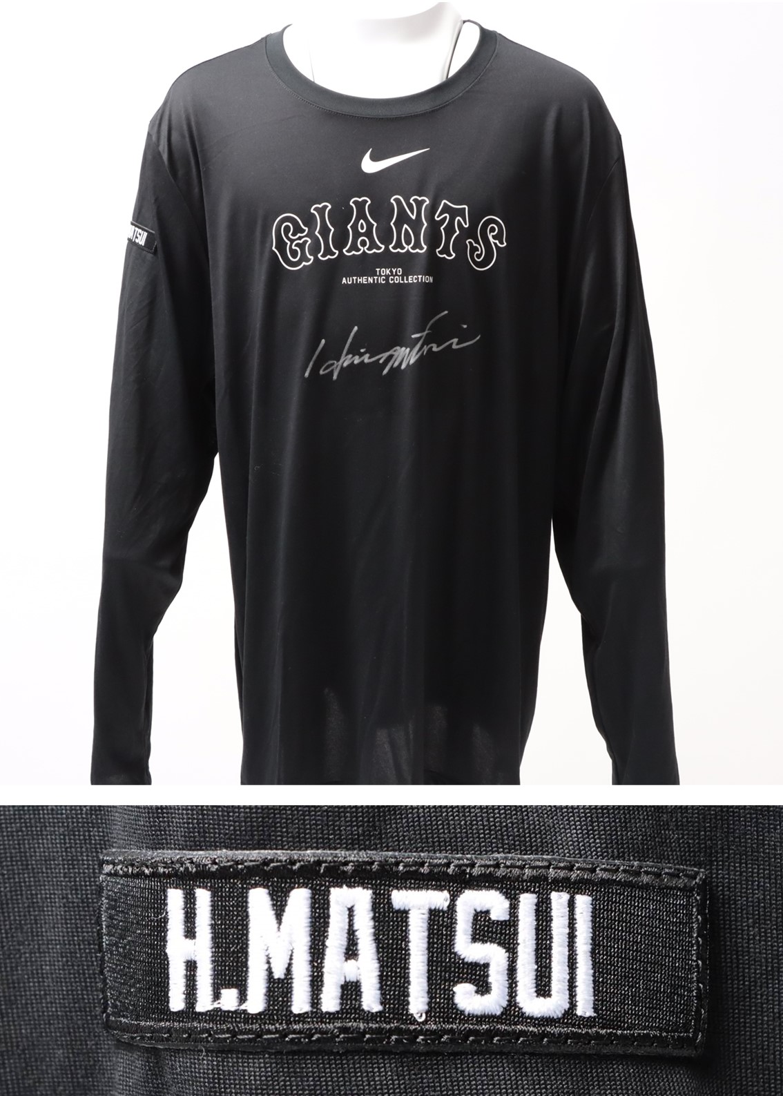 チャリティー証明書 松井秀喜 直筆サイン非売品シャツ東日本大震災復興