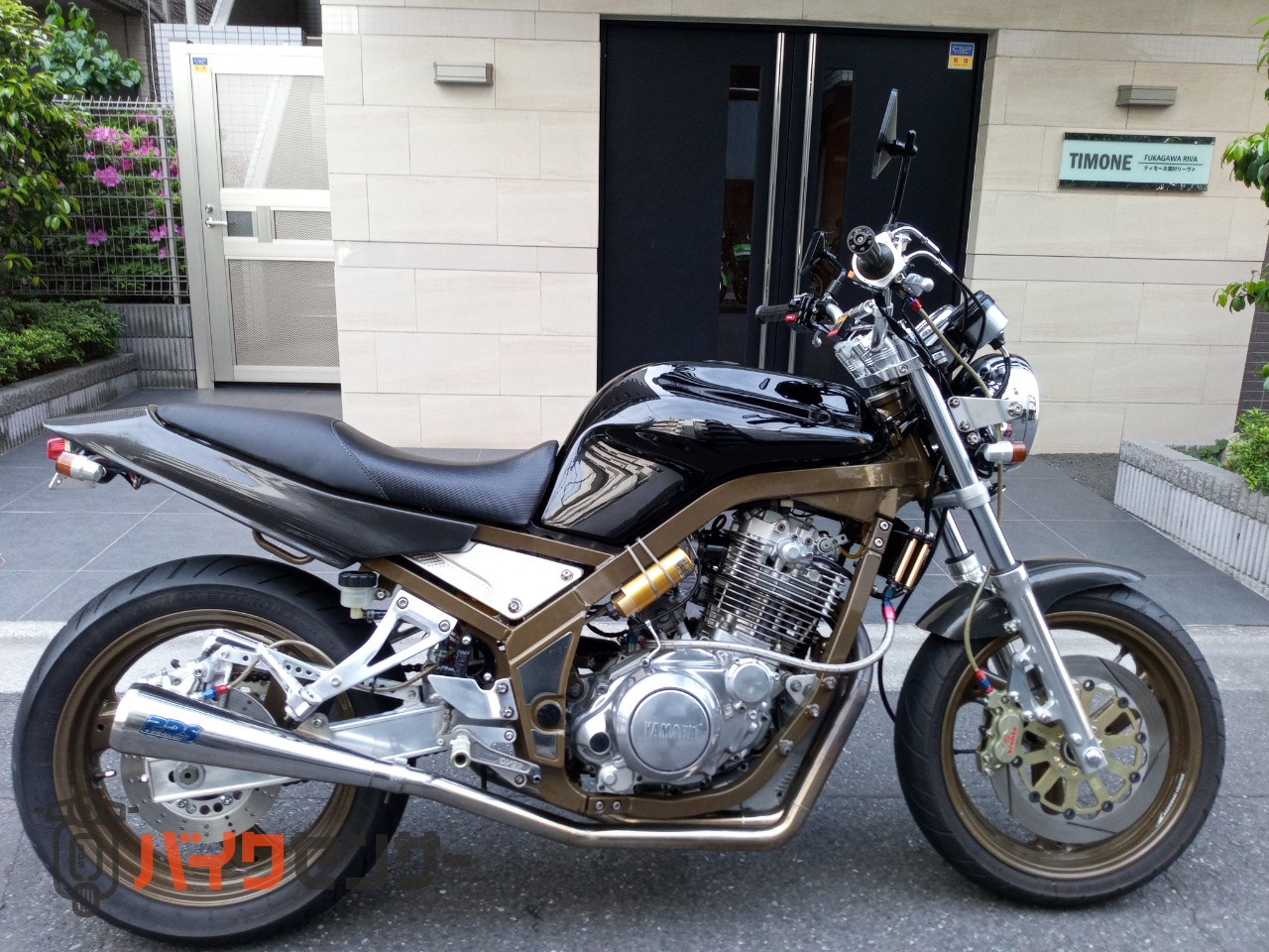 ヤマハ SRX400 3VN 型 サス FCR マフラー オイルクーラー他 B489900