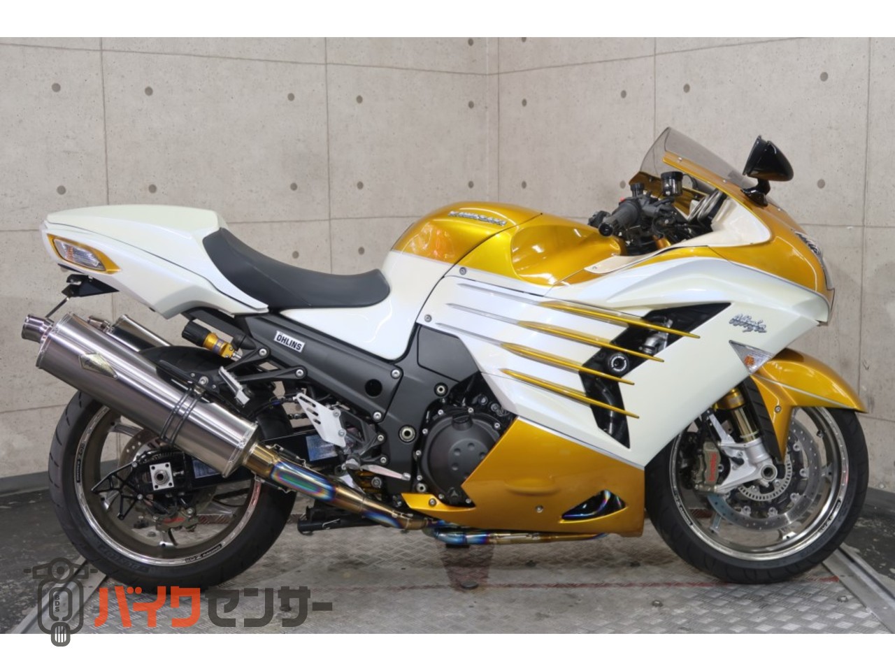 カワサキ Ninja ZX-14R ZXT40J フルカスタム オーリンズ OZホイール