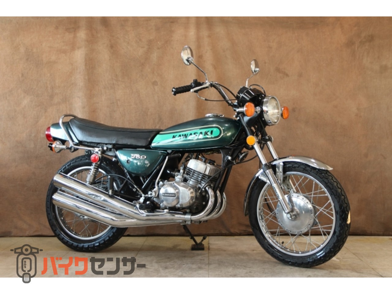 カワサキ KH250 250SS マッハ1 Original Candy Green B086391| BDS