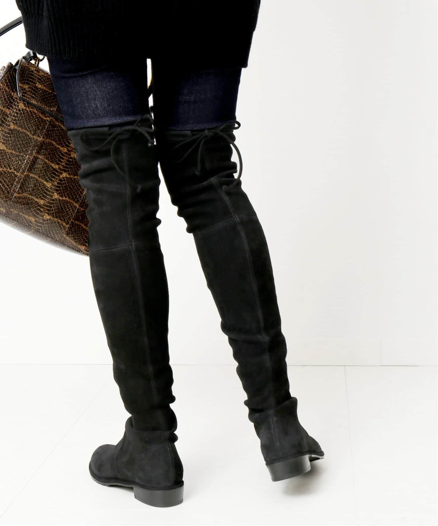 Stuart Weitzman/スチュワート ワイツマン】ストレッチスエード