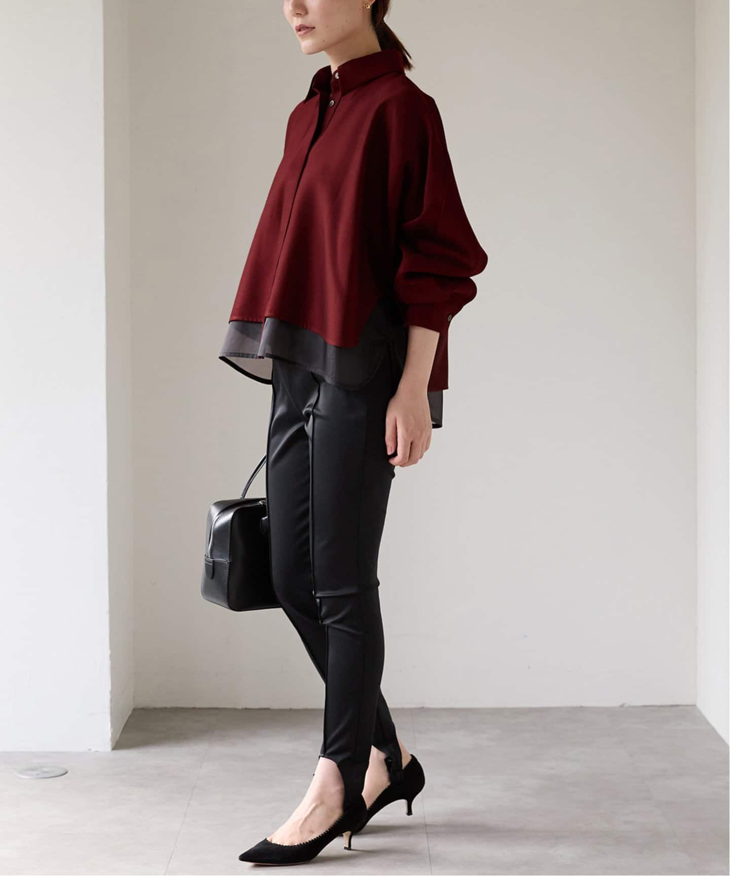 オーガンジーシアーシャツ（シャツ／ブラウス）｜VERMEIL par iena