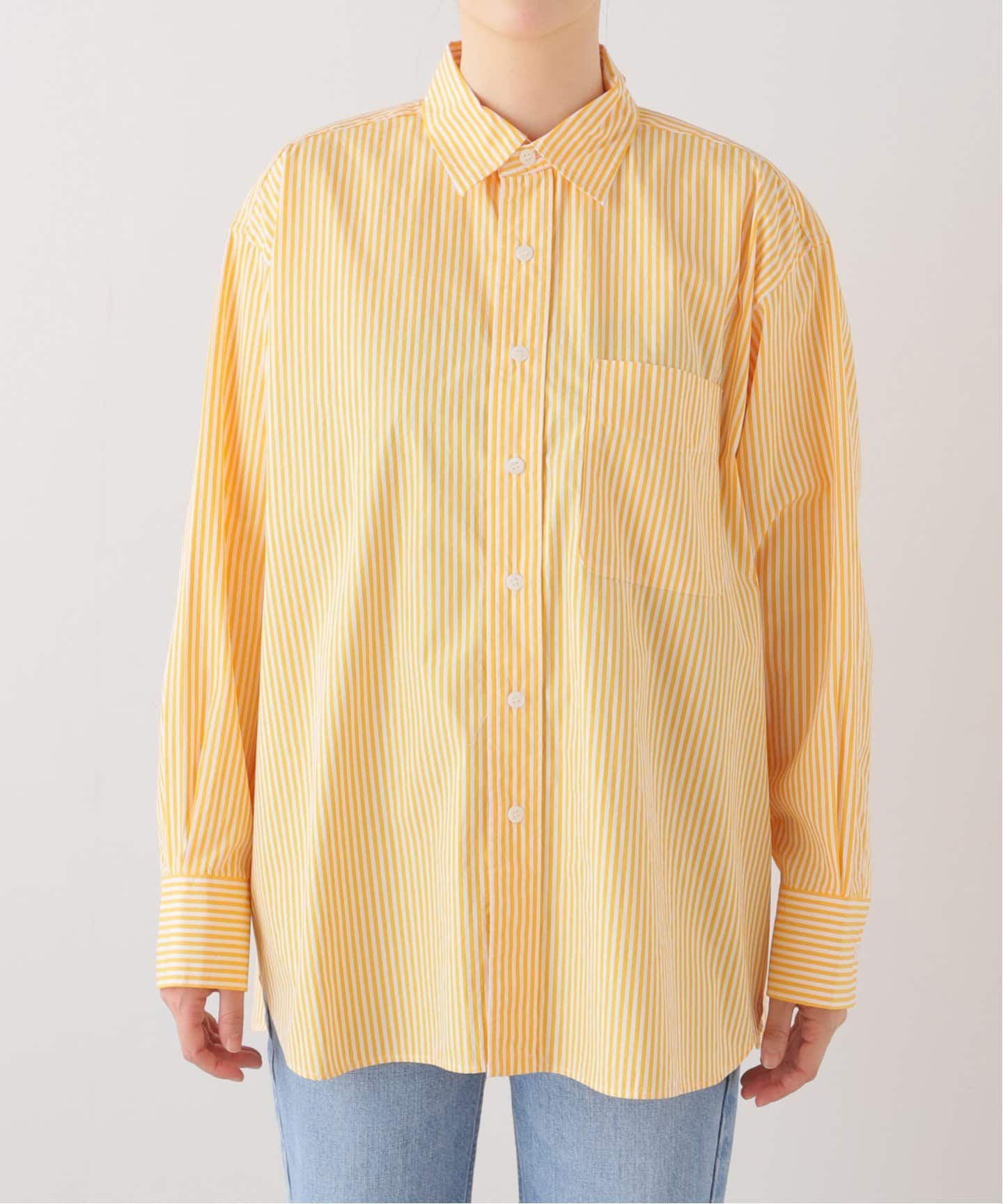 コットンブロードワイドスクエアシャツ（シャツ／ブラウス）｜Spick