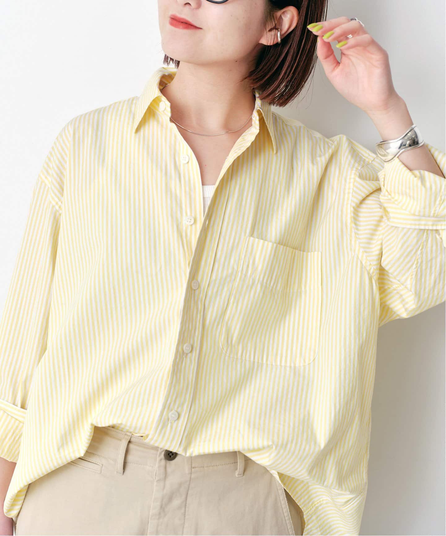 コットンブロードワイドスクエアシャツ（シャツ／ブラウス）｜Spick