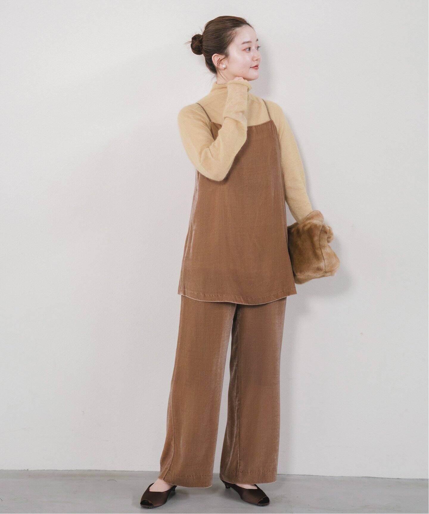 Silk Mix ベルベット キャミソール（キャミソール）｜IENA（イエナ）の