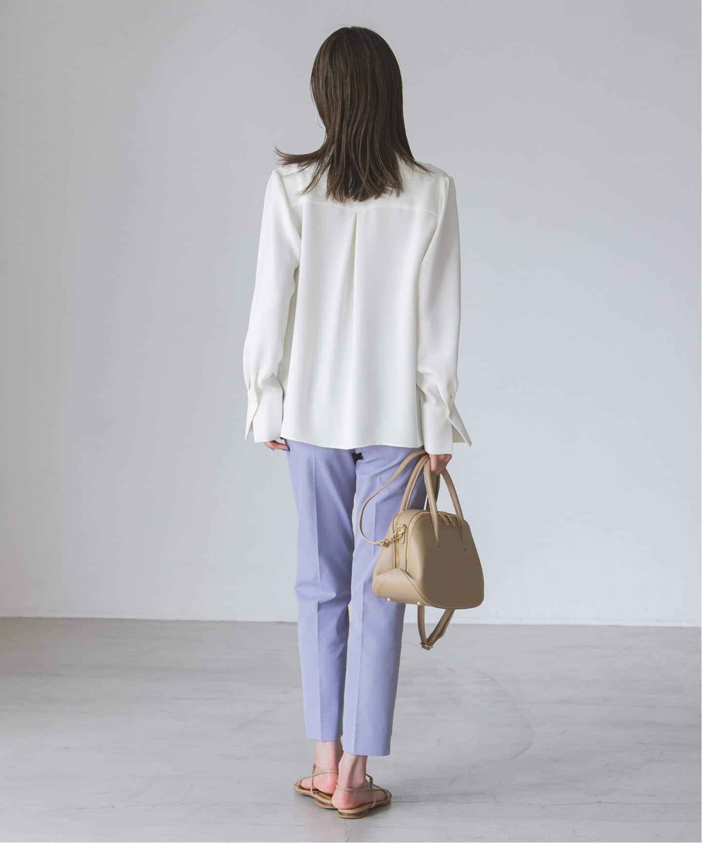 追加》アシンメトリーボウタイブラウス（シャツ／ブラウス）｜NOBLE