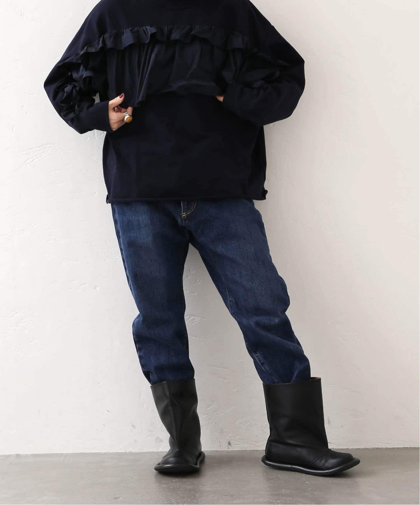 タフタフリルプルオーバー（スウェット）｜journal standard luxe