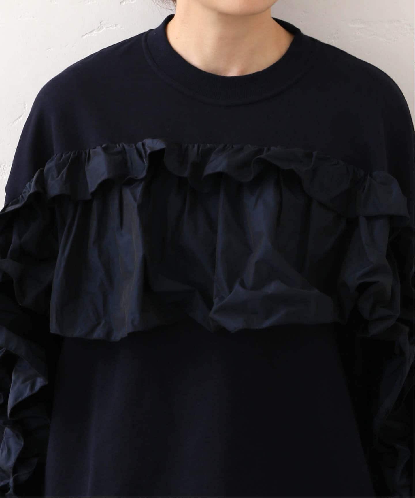 タフタフリルプルオーバー（スウェット）｜journal standard luxe