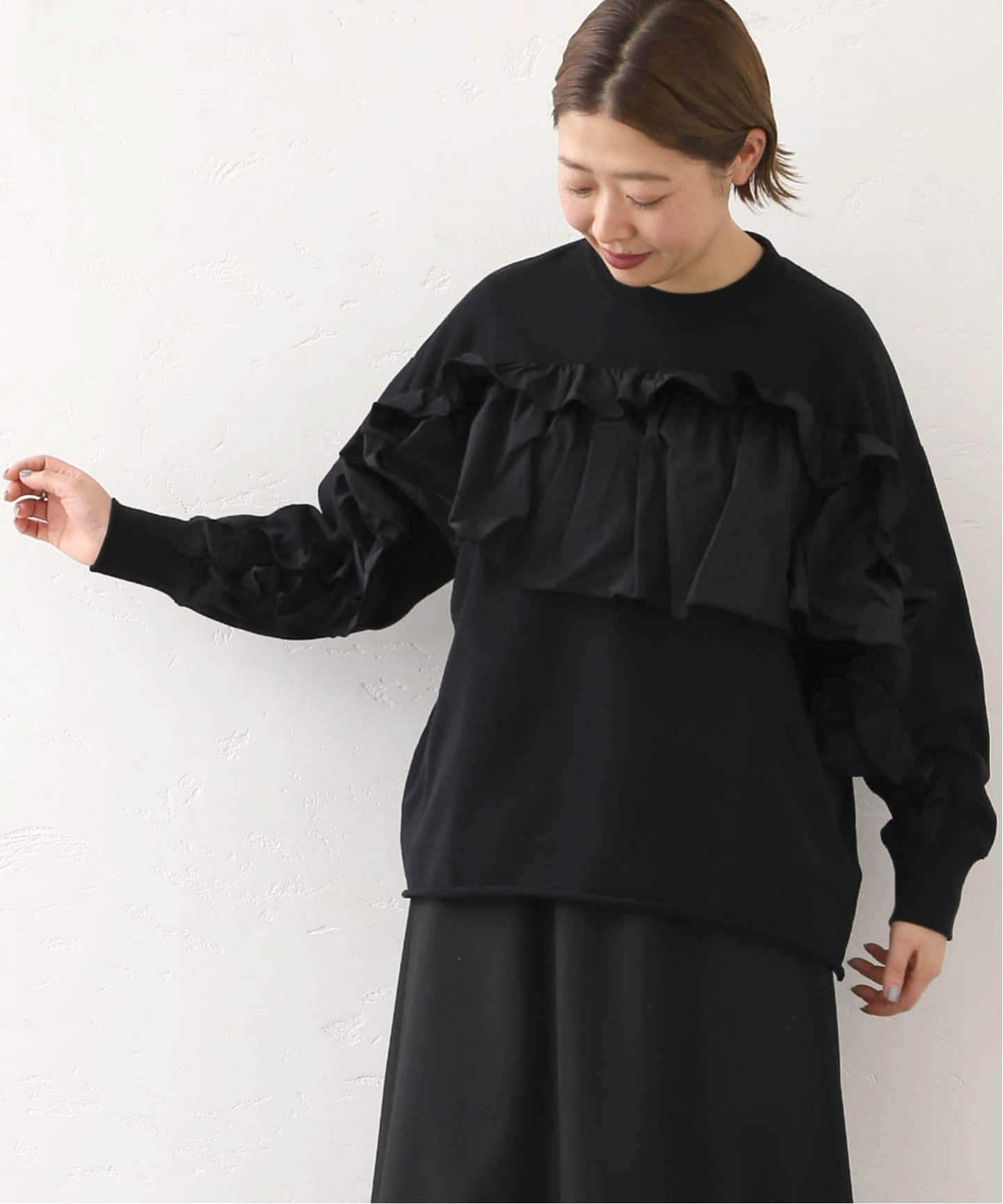 タフタフリルプルオーバー（スウェット）｜journal standard luxe