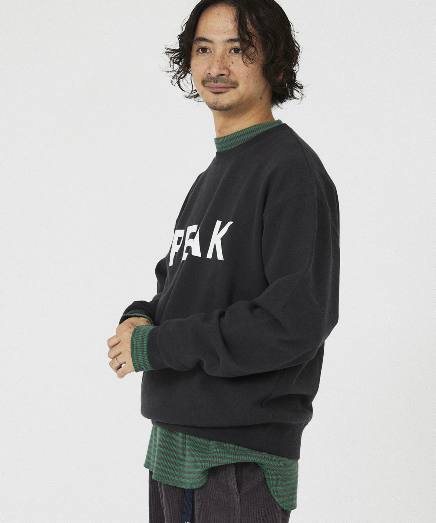 追加》SNOWPEAK / スノーピーク 別注 クルーネック スウェット 