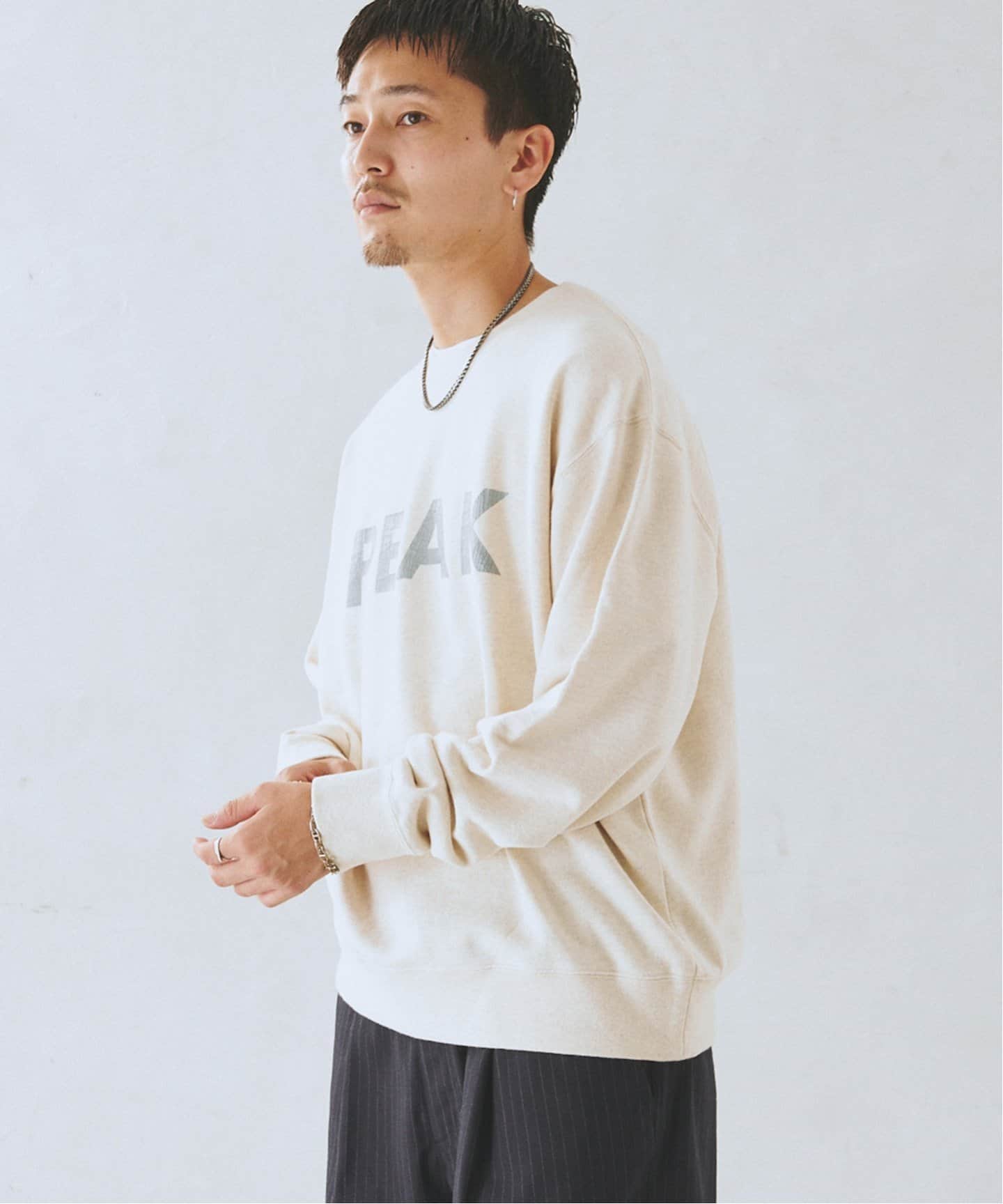 追加》SNOWPEAK / スノーピーク 別注 クルーネック スウェット 