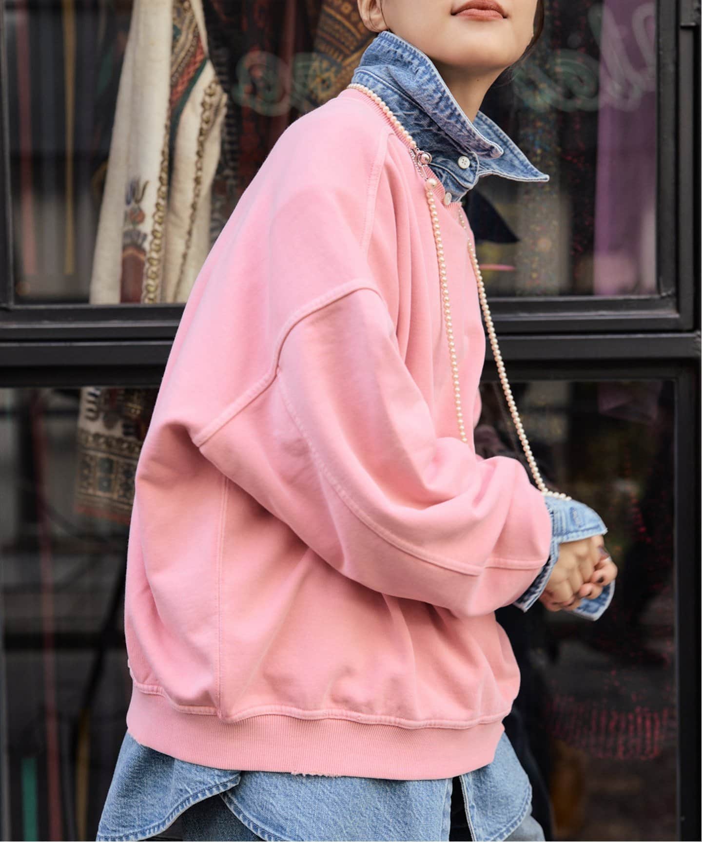 MAO MORITA × Spick & Span】VINTAGE加工 スウェット（スウェット