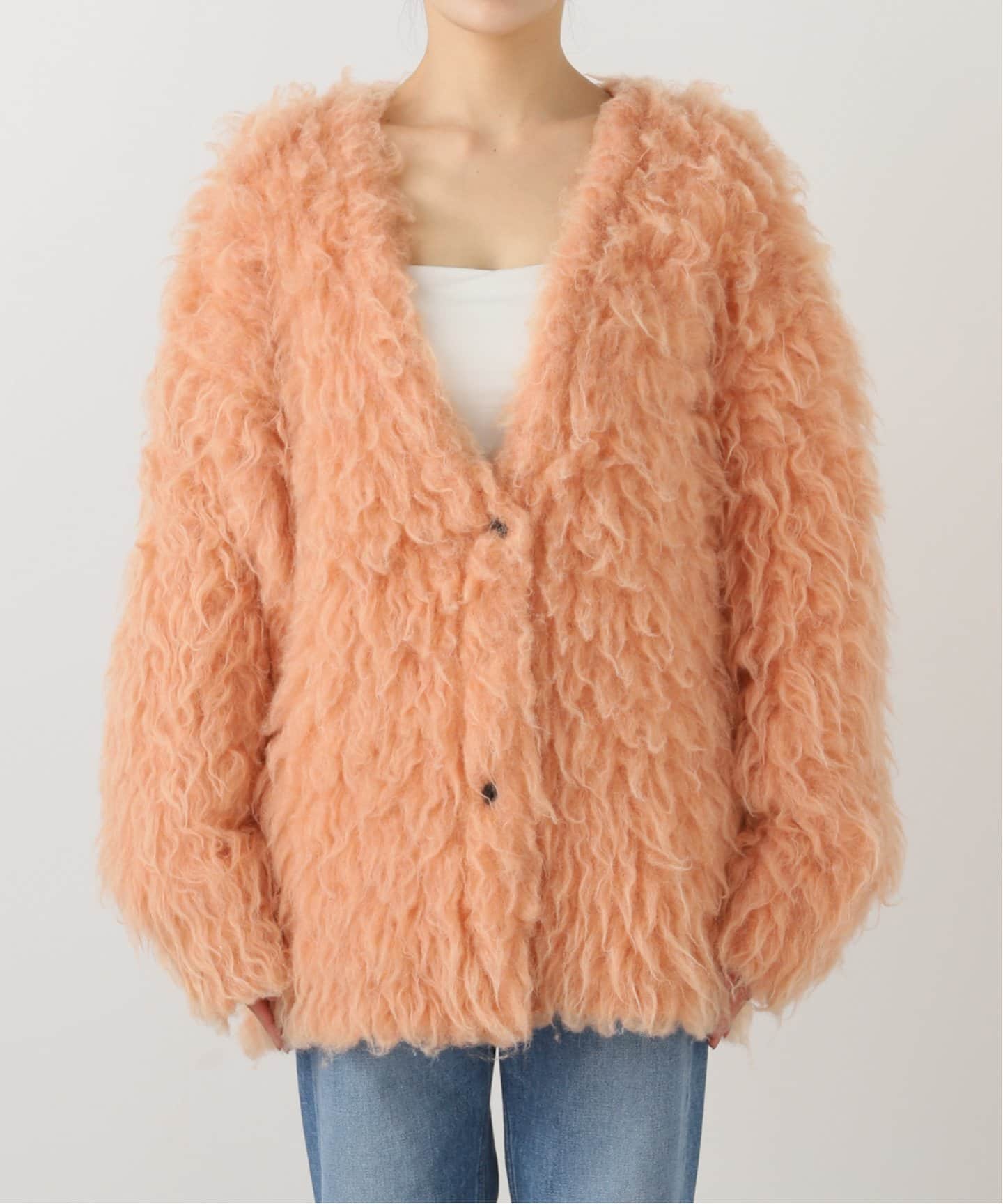 TODAYFUL/トゥデイフル】Brashed Mix Cardigan：カーディガン