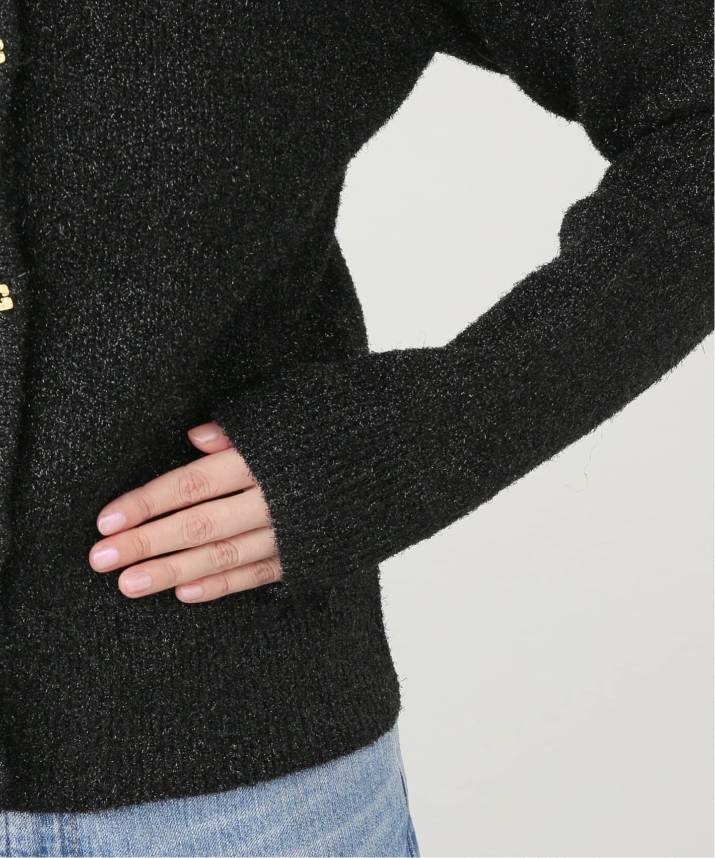GANNI/ガニー】Sparkle Doubleface Cardigan：カーディガン