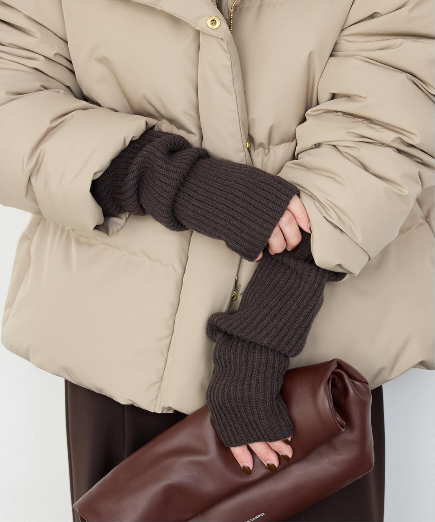 Cashmere アームウォーマー（手袋）｜Deuxieme Classe（ドゥーズィエム
