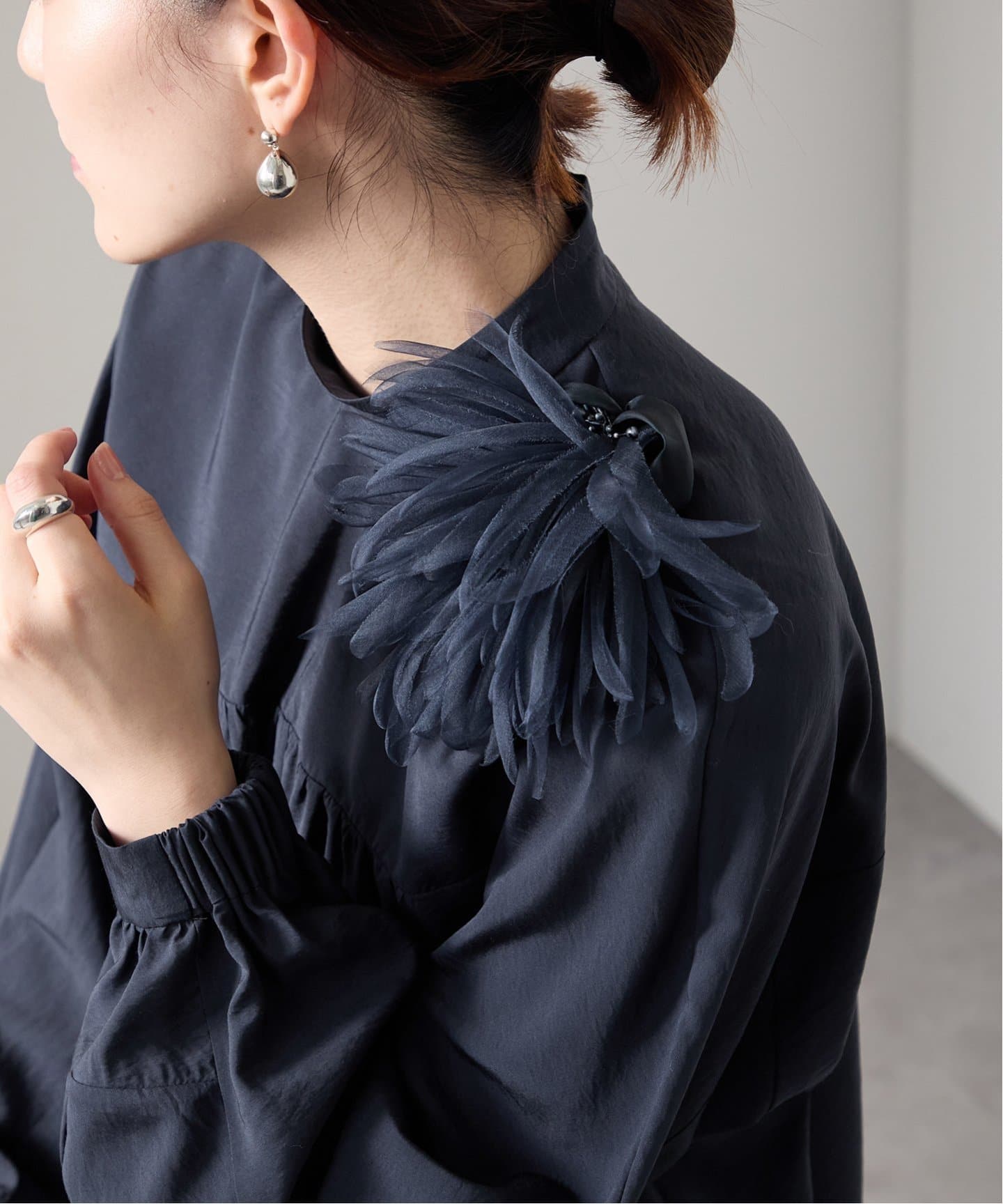 追加》シルクオーガンジーコサージュ（コサージュ）｜VERMEIL par iena