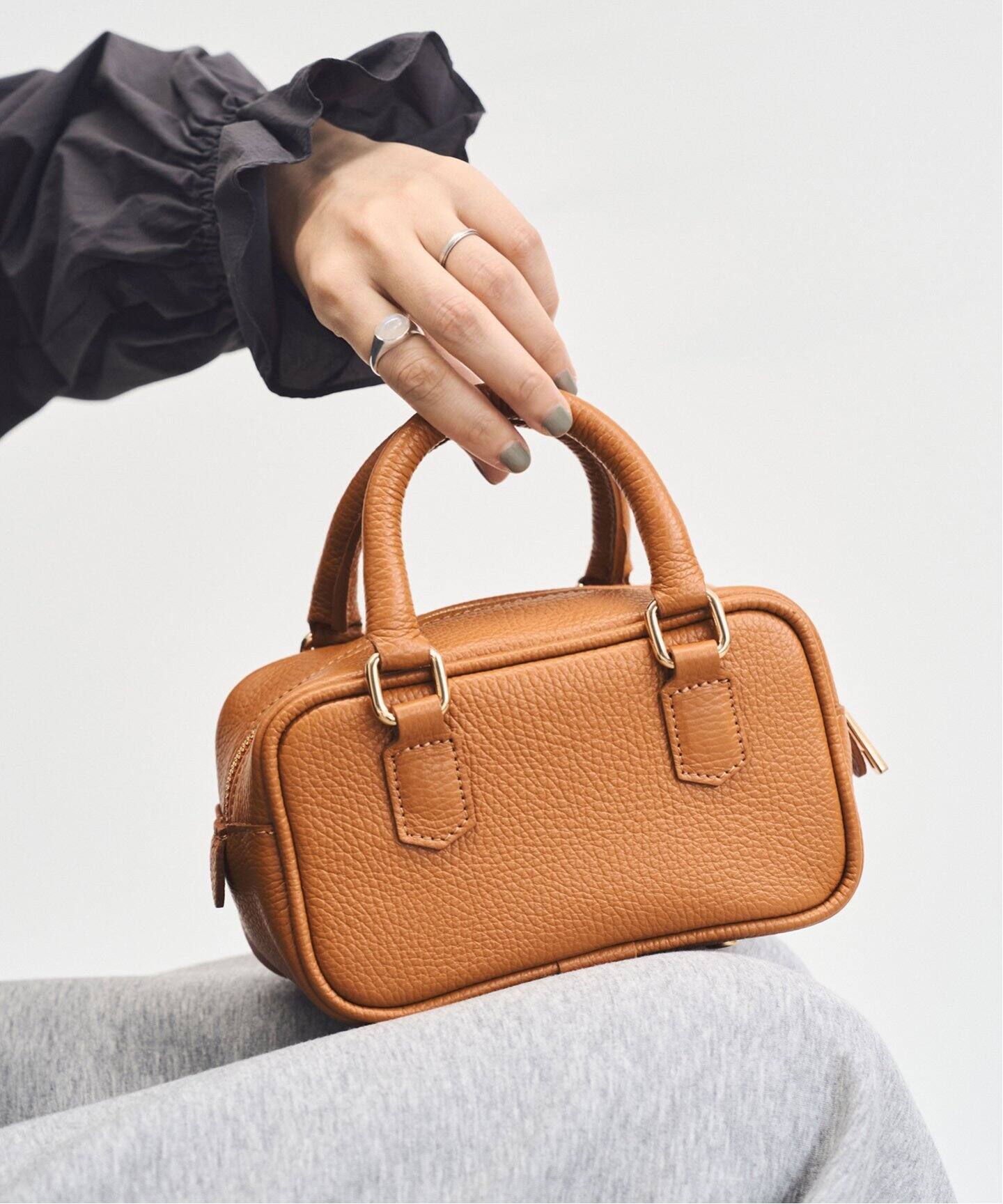 AULENTTI/オウレンティ 別注 ミニボストンバッグ（ボストンバッグ