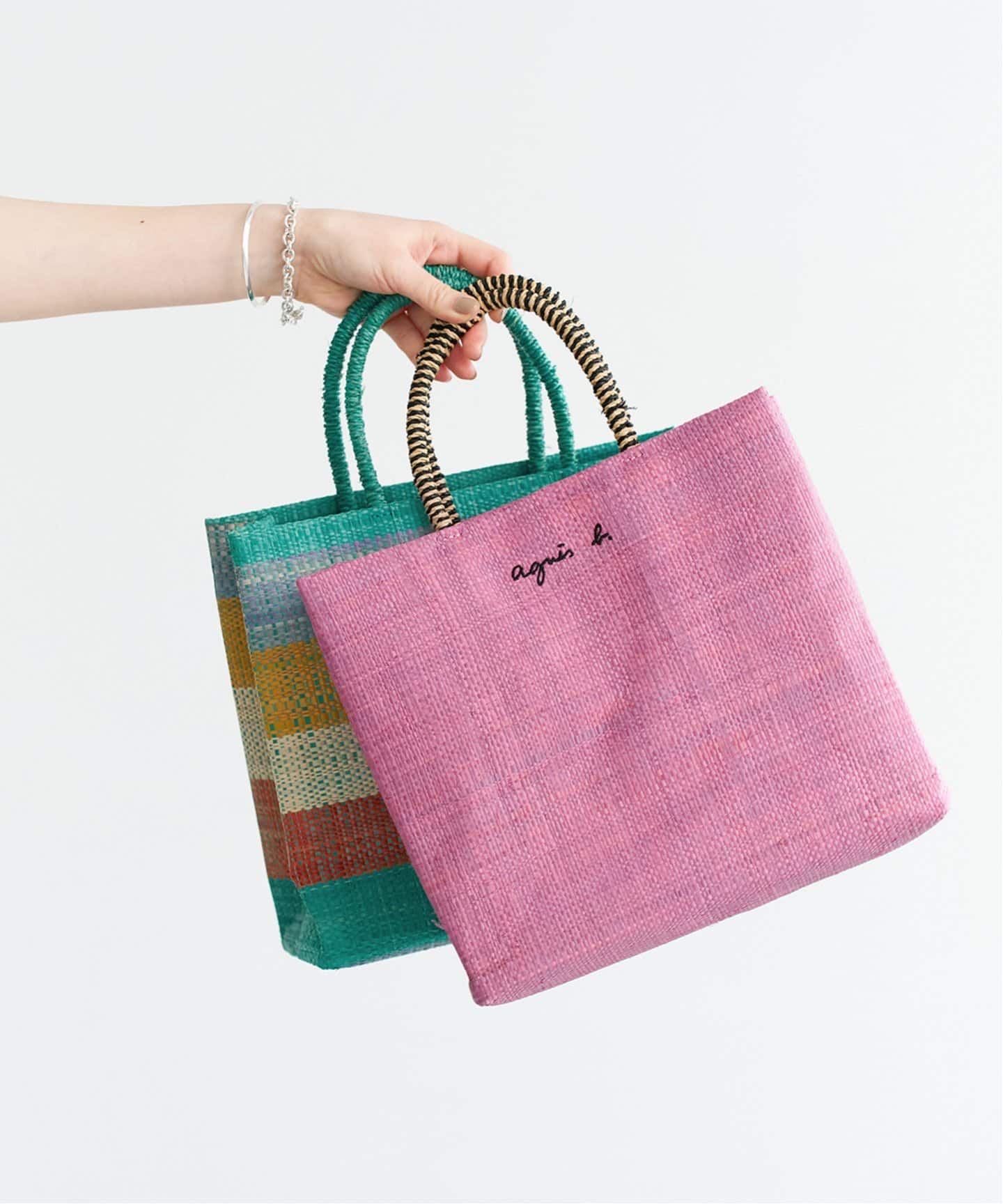 agnes b./アニエス ベー マダガスカル トートバッグ MX02-09（トート