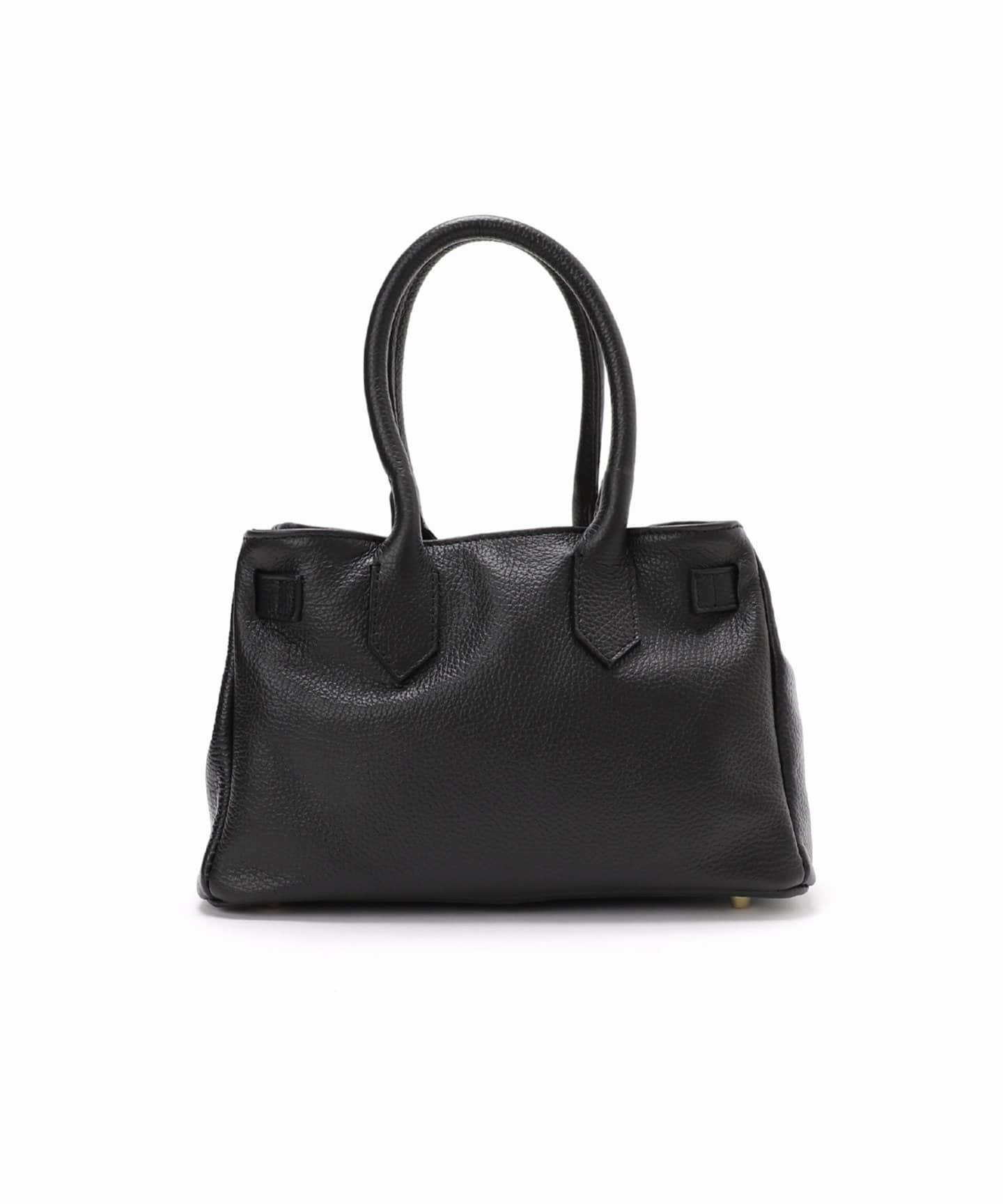 追加》AULENTTI/オウレンティ ベルト付きレザー MIDI BAG バッグ