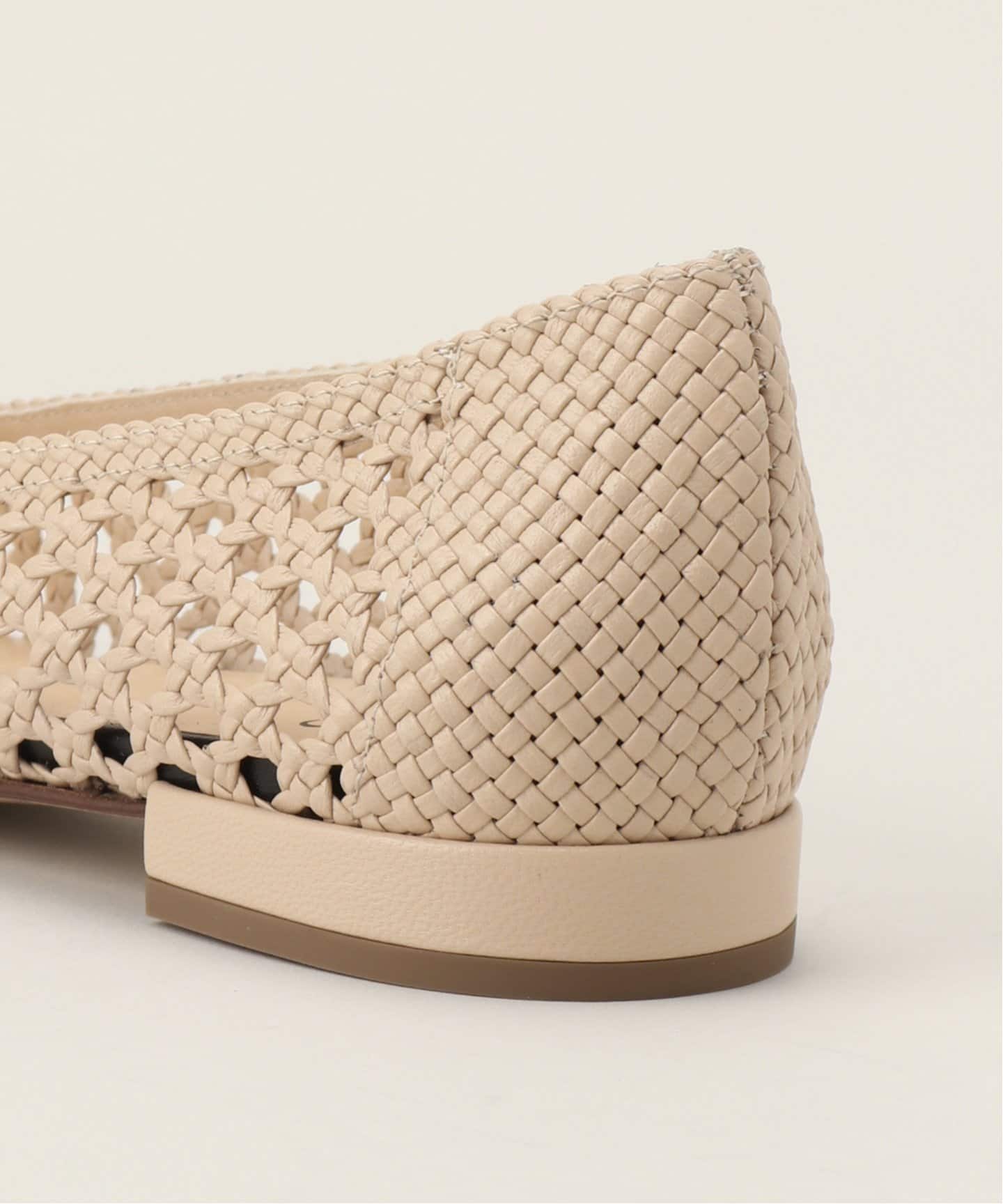 FRANCESCO RUSSO/フランチェスコ ルッソ】 MESH バレエシューズ