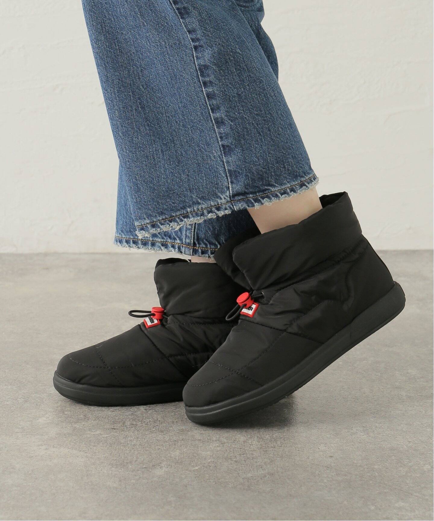 HUNTER/ハンター OUT PUFFER BOOTIE（ブーティ・ショートブーツ）｜LE