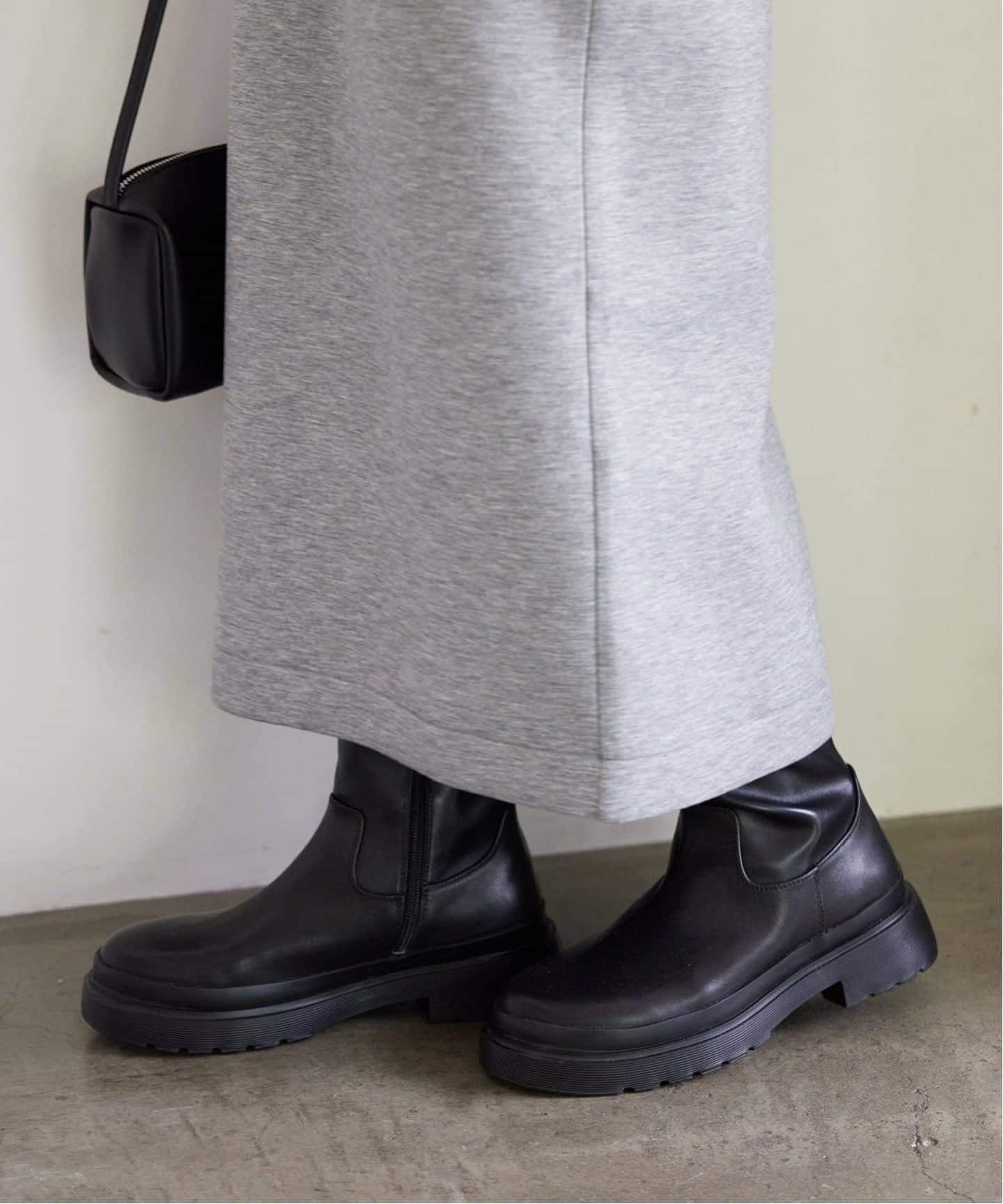 追加》SLOBE トラックソールブーツ（ブーティ・ショートブーツ