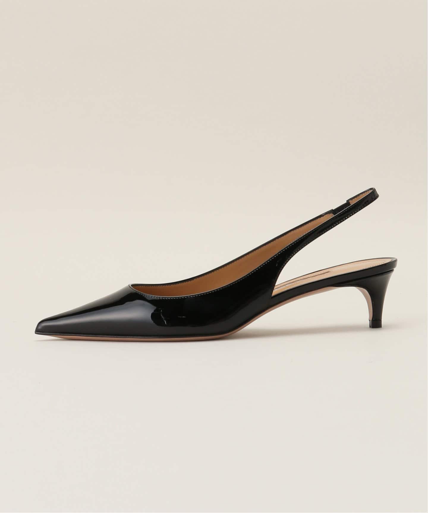 PELLICO/ペリーコ BACK SLING PATENT ミュール 3.5（その他シューズ